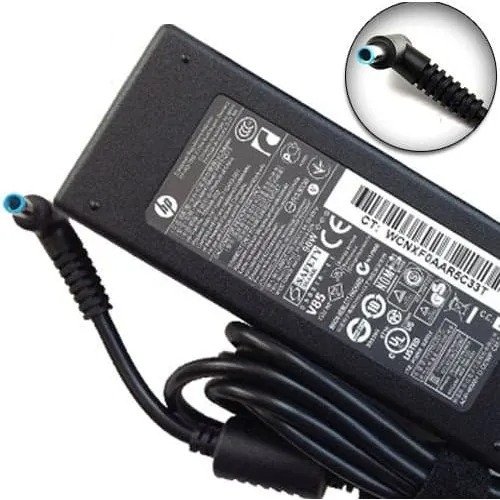 HP 65W Laptop Charger 19.5V 3.33A | HP Blue Pin AC Adapter | 4.5mm x 3.0mm Smart Pin
