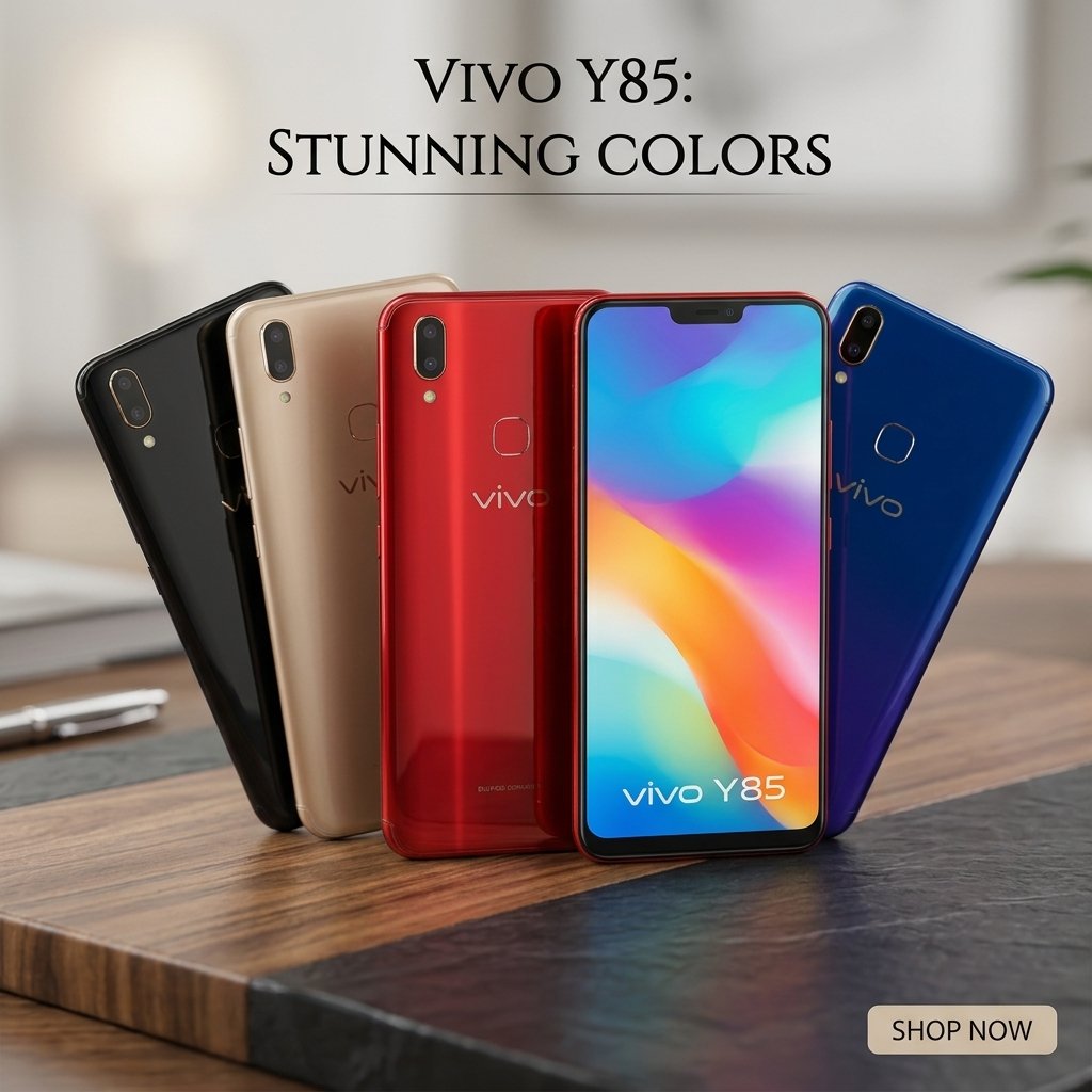 Vivo Y85 4gb 64gb Beauty Camera 3260mah battery 6.3" Display PTA Approved