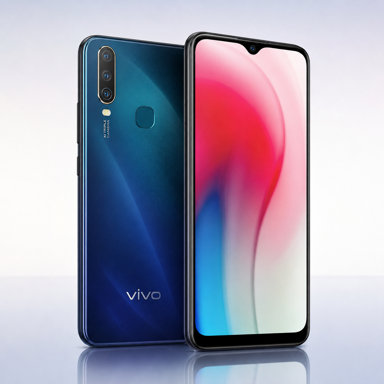 Vivo Y17 4GB RAM 64GB ROM – 6.35" HD+ Display, 5000mAh Battery, Triple Camera Smartphone PTA Approved
