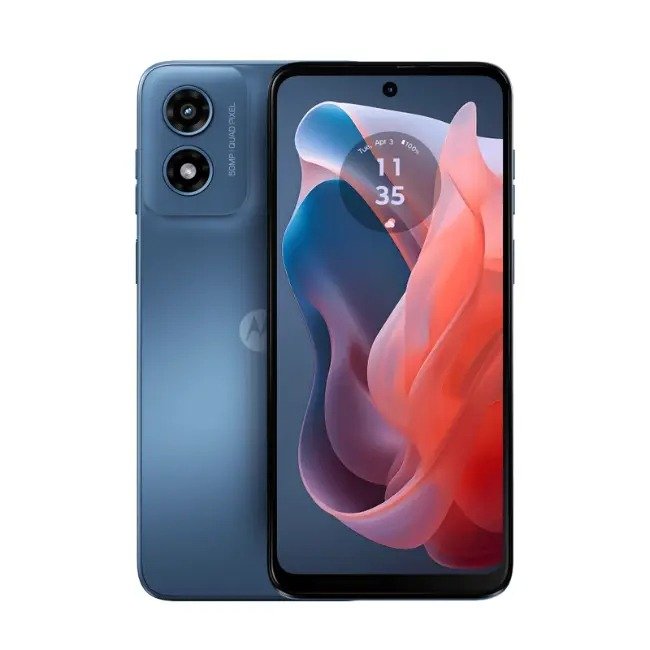 Motorola Moto G Play 2024 4GB RAM 64GB ROM – 6.5" HD+ Display, 50MP Camera, 5000mAh Battery, Gaming Phone for PUBG, Free Fire & Call of Duty – Non PTA